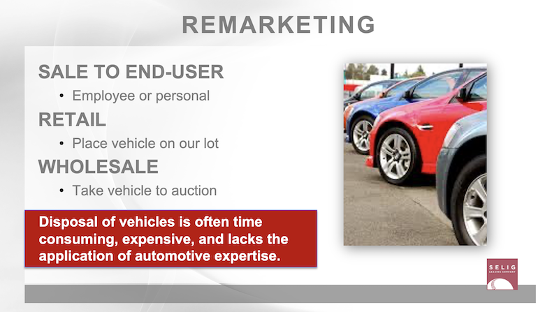 Remarketing old vehicles