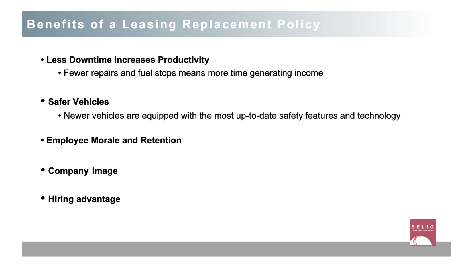 Selig5-Benefits of Leasing